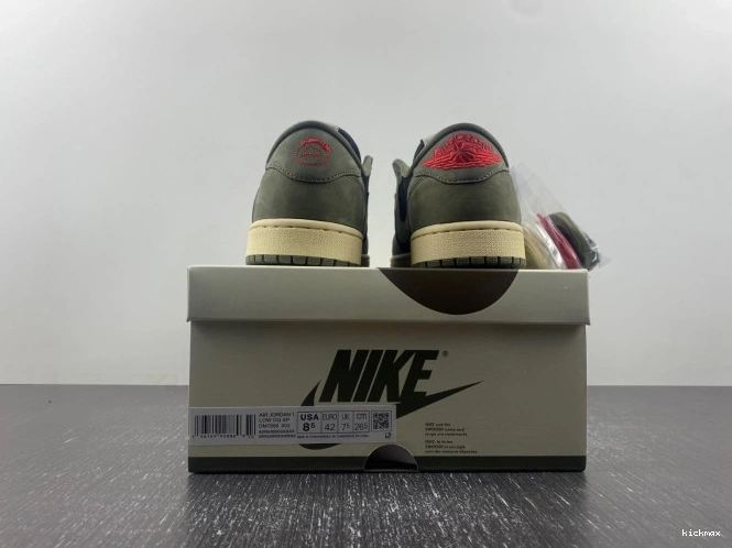 Cheap TRAVIS JORDAN OLIVE' AIR 1 SP LOW 'BLACK SCOTT DM7866-002 OG X 0702